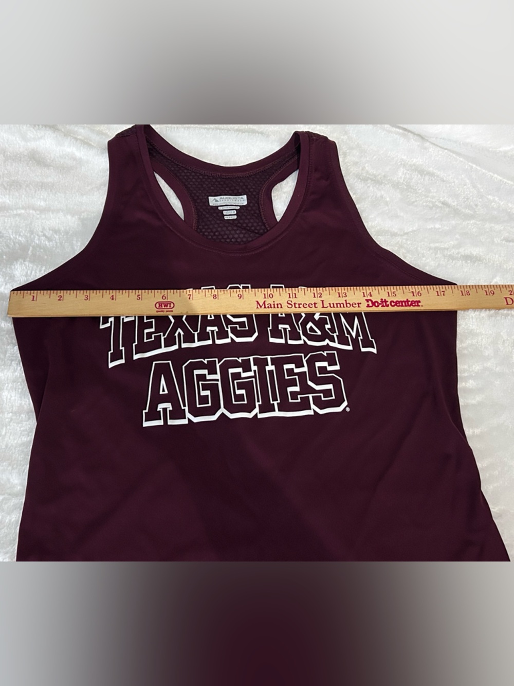 Texas A&M Aggies Tank Top Size Medium - Picture 7 of 7